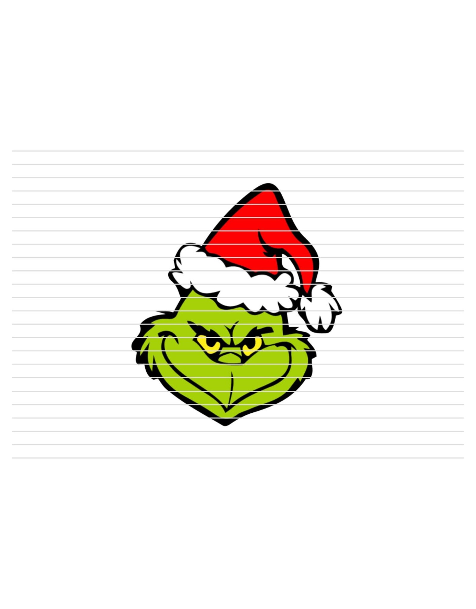 DTF Christmas Prints-320*12sec-Cold Peel Grinch Pocket Size