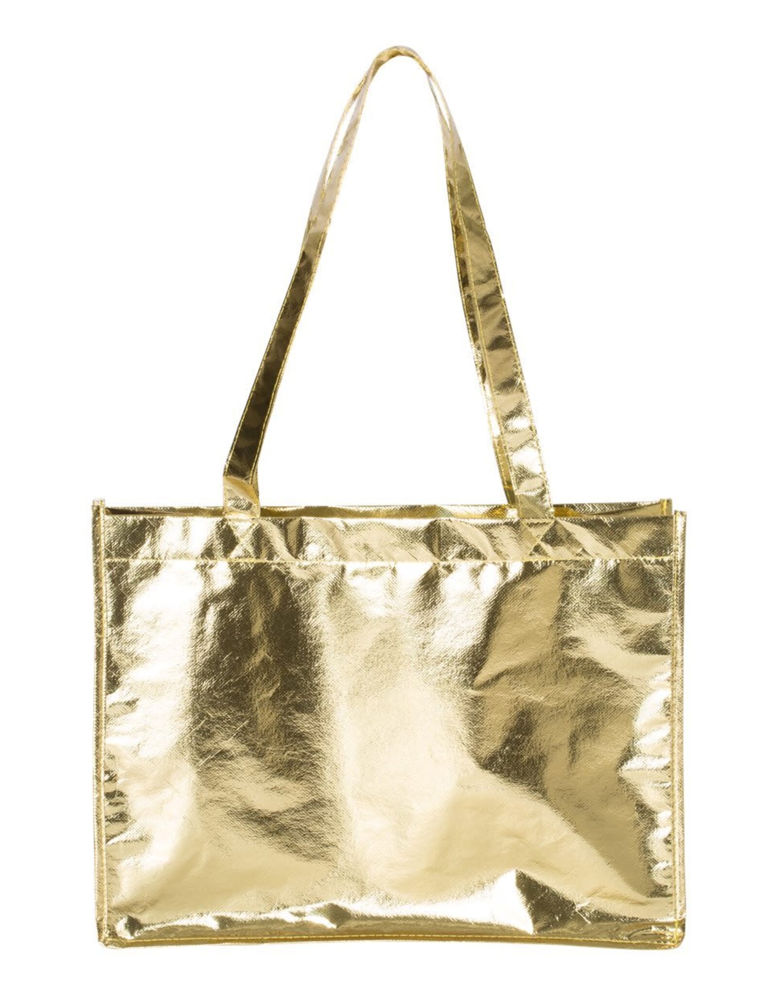 Metallic Large Tote (16"W x 12"H x 6"D)