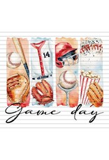 DTF Print-320*12sec-Cold Peel-Game Day Brush Stroke (Adult)
