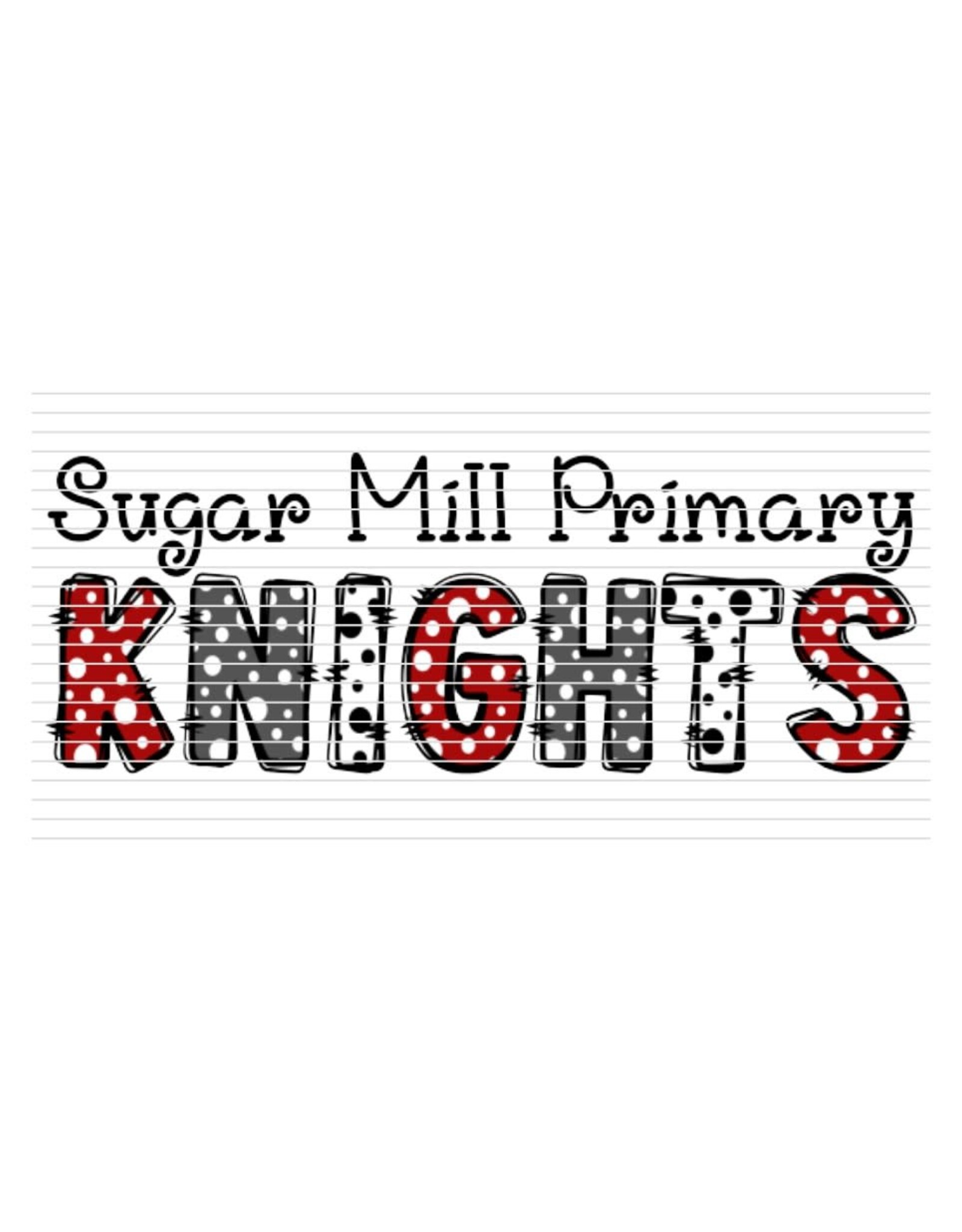 DTF Print-320* 12secs Cold Peel- Sugar Mill Knights Doodle (Adult)