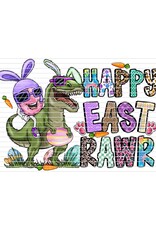 DTF Print 320* 12Sec COLD PEEL- Happy Eastrawr (Infant/Toddler)
