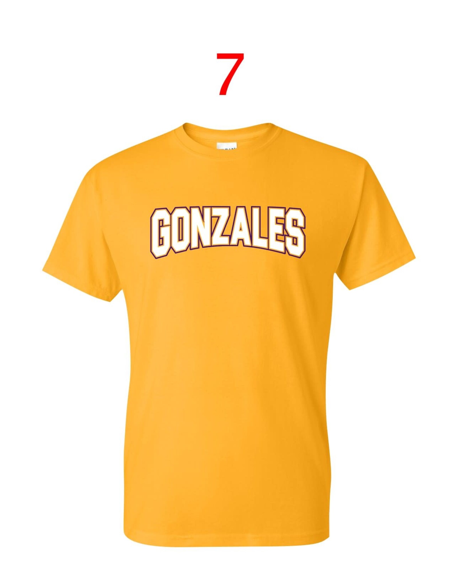 Gonzales All Stars Custom Youth Unisex Cotton Tees
