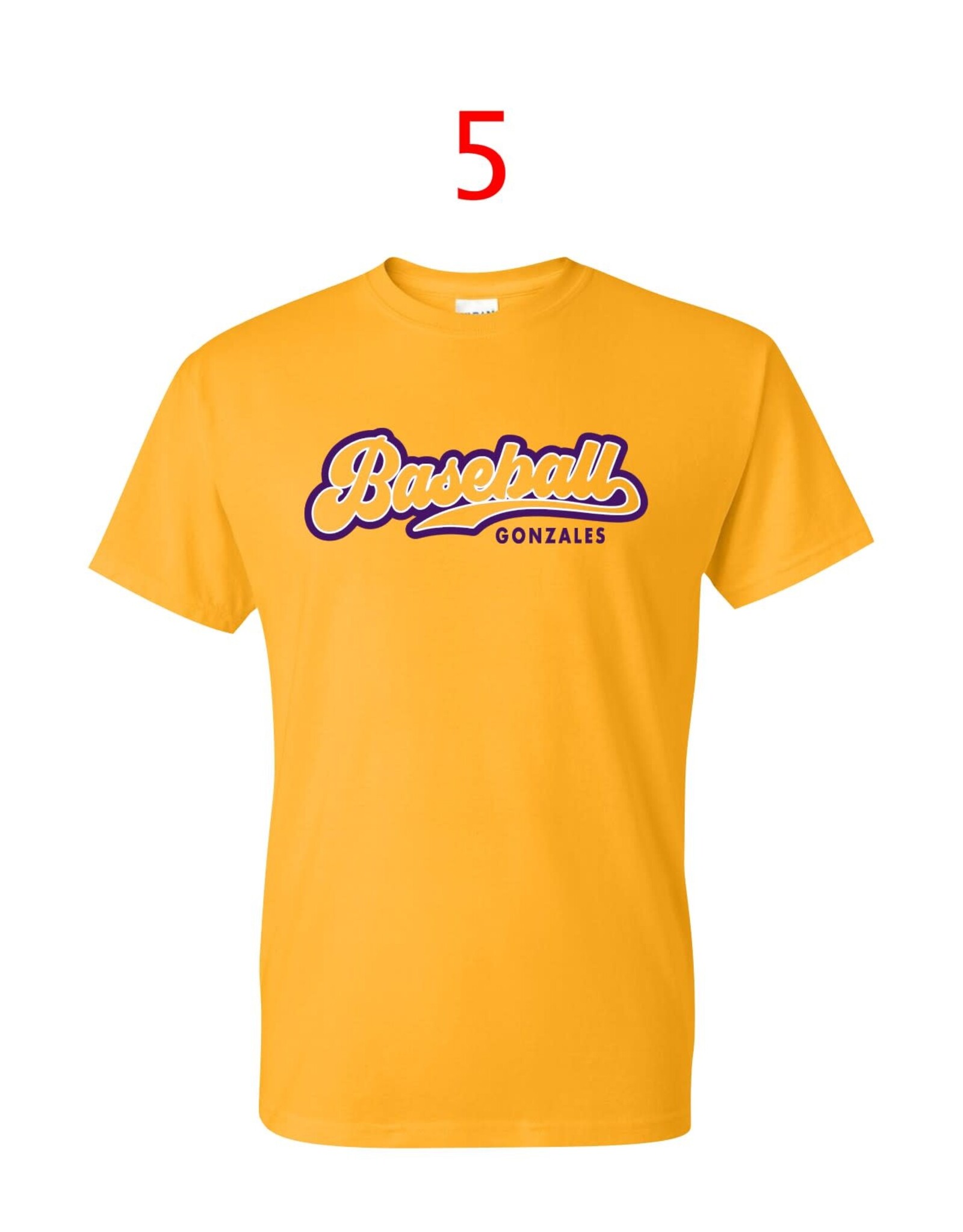 Gonzales All Stars Custom Youth Unisex Cotton Tees