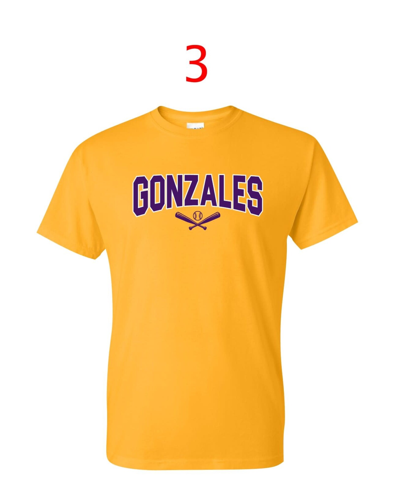 Gonzales All Stars Custom Youth Unisex Cotton Tees