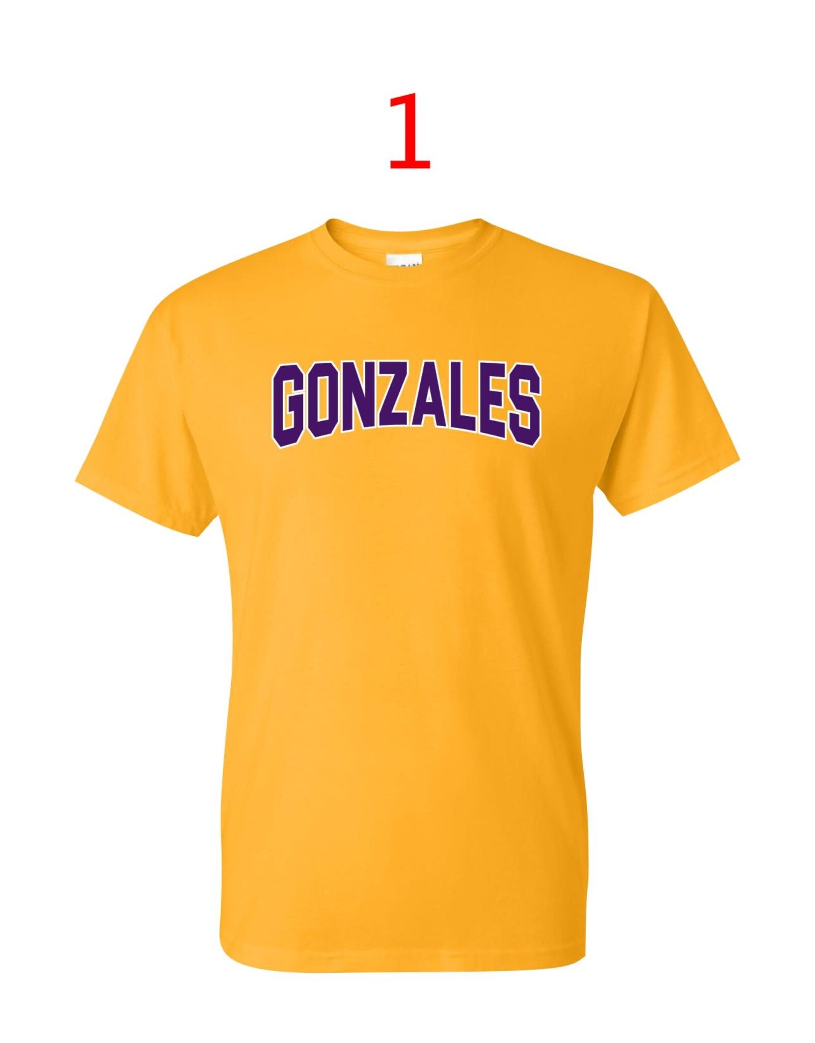 Gonzales All Stars Custom Youth Unisex Cotton Tees