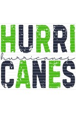 DTF Print-320* 12secs Cold Peel-Hurricanes Distressed