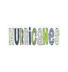 DTF Print-320* 12secs Cold Peel- HURRICANES DOODLE ADULT
