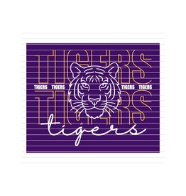 DTF Print-320* 12secs Cold Peel-Tigers Outline