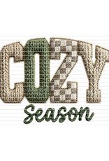 DTF Print-320* 12secs Cold Peel- Cozy Season Faux Yarn (Adult)