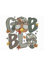 DTF Print-320* 12secs Cold Peel- Gobble Boy (Toddler/Youth) 7x7