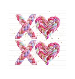 DTF Print-320* 12secs Cold Peel-XOXO Crochet (Youth)