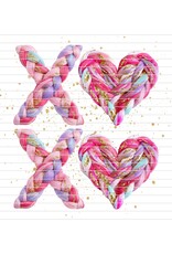 DTF Print-320* 12secs Cold Peel-XOXO Crochet (Youth)