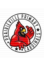 DTF Print-320* 12secs Cold Peel- Prairieville Cardinals (PVP2) Youth