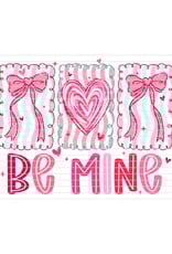 DTF Print-320* 12secs Cold Peel- Be Mine Coquette (Youth)