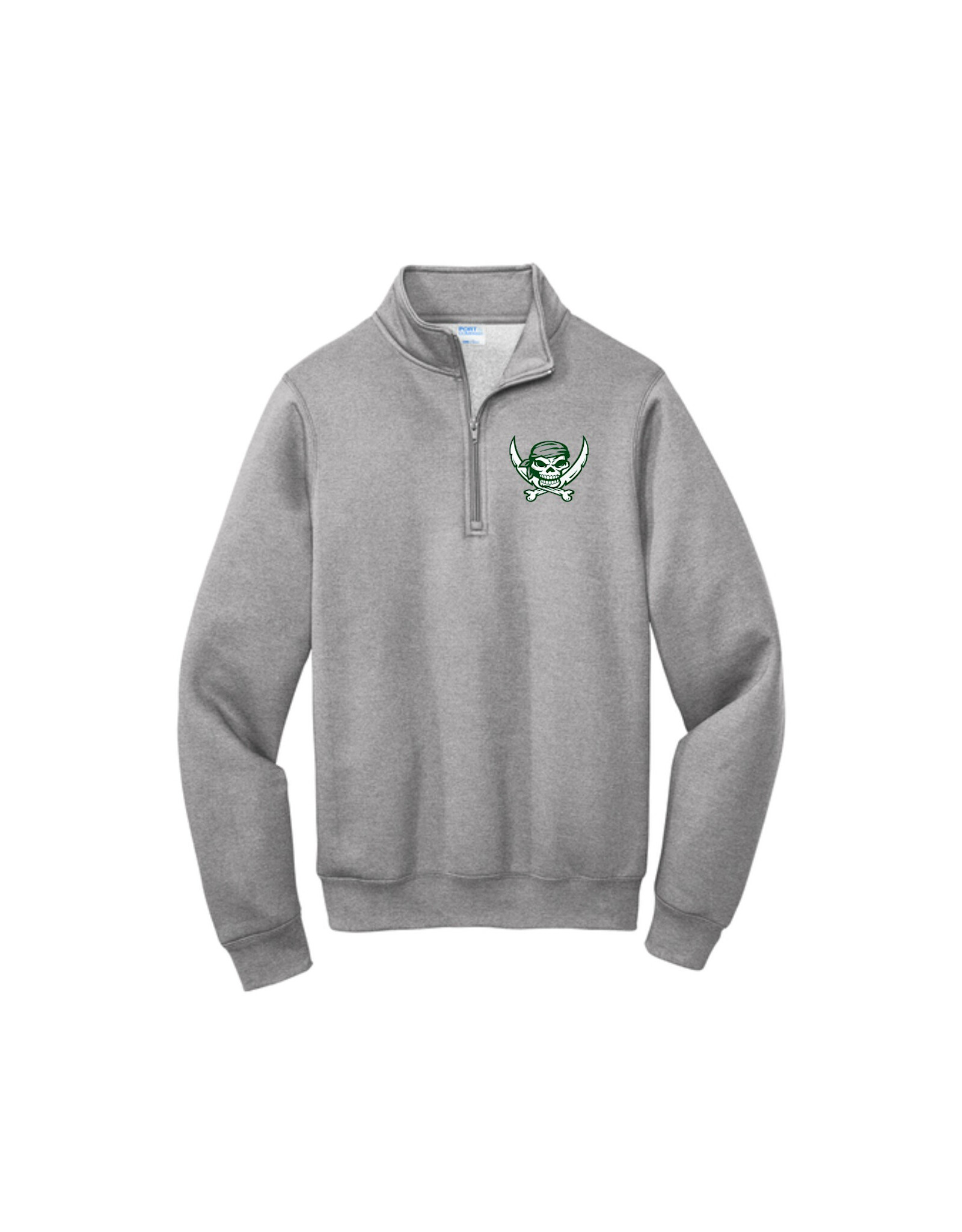 Galvez (GTSD3) Sports Grey P&C Fleece 1/4 Zip