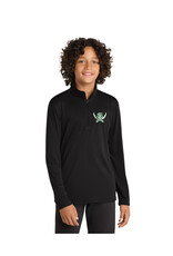 Sport-Tek PosiCharge Black 1/4 Zip (GTSD3)