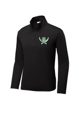 Sport-Tek PosiCharge Black 1/4 Zip (GTSD3)