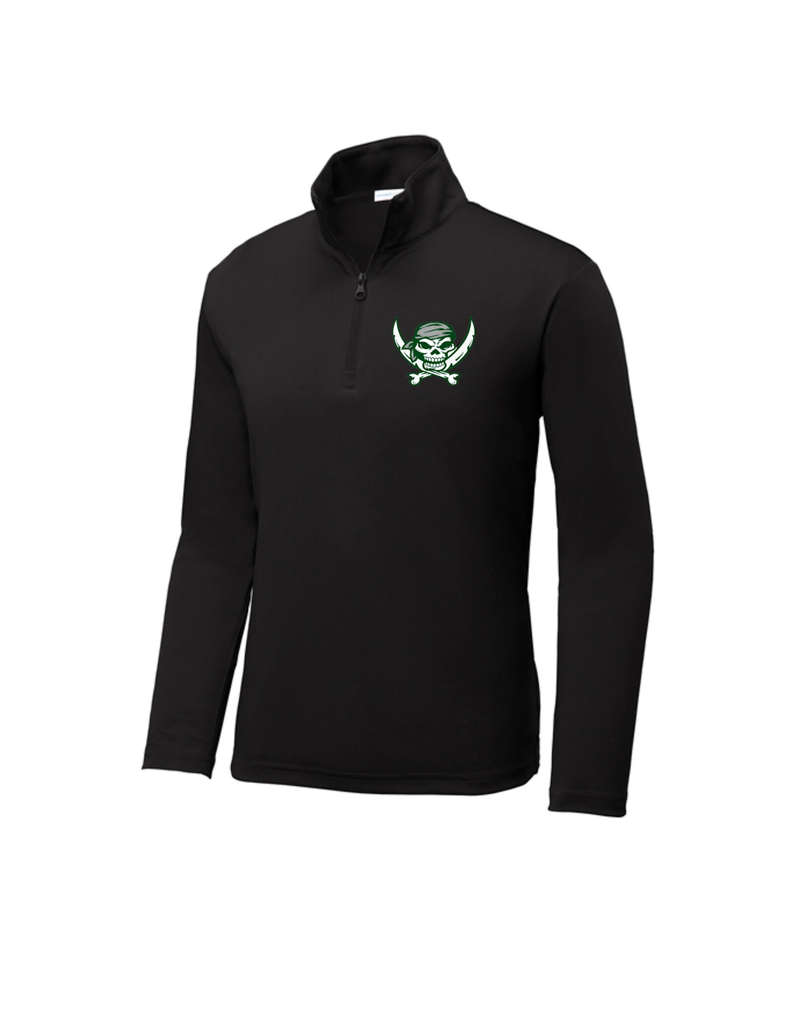 Sport-Tek PosiCharge Black 1/4 Zip (GTSD3)