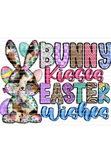 DTF Print 320* 12Sec COLD PEEL- Bunny Kisses (Toddler)