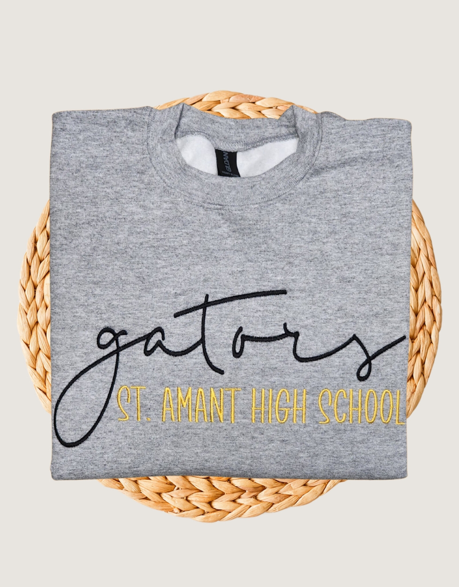 gators St. Amant High Embroidered Crewneck Sweatshirt