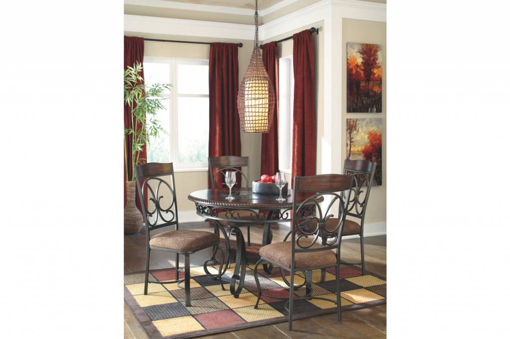 Glambrey 5 Piece Dining Set - Livin Style Furniture