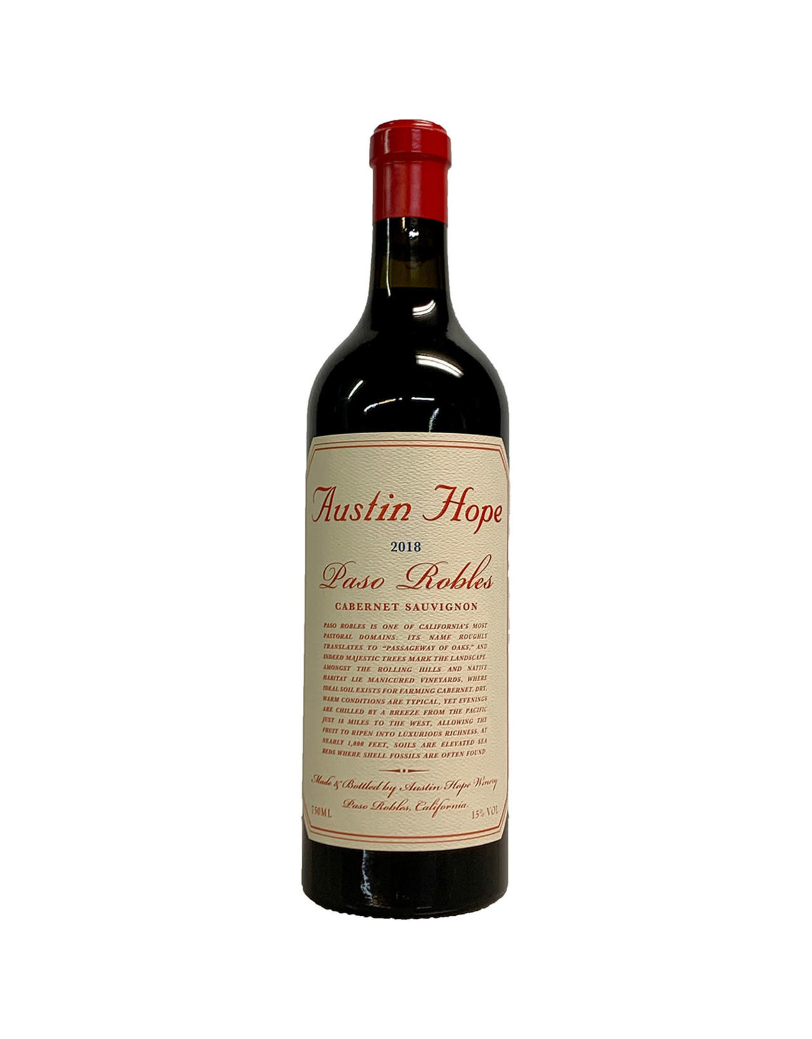 Austin Hope Austin Hope Paso Robles Cabernet