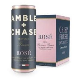 Amble and Chase Rose 4PK Cans