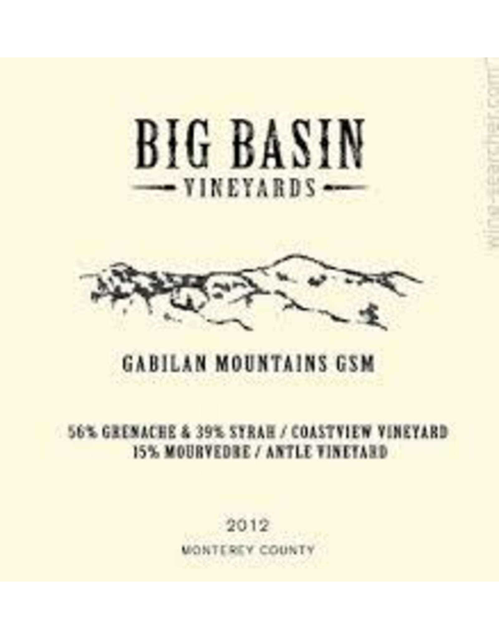 Big Basin Gabilan Mtns GSM
