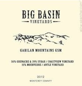 Big Basin Gabilan Mtns GSM