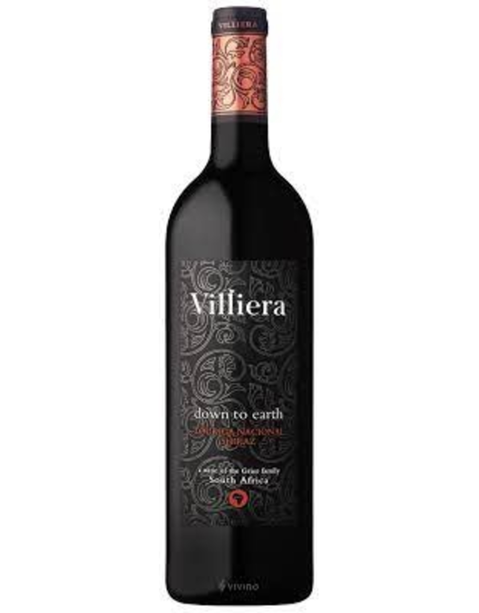 Villiera Down to Earth Red:TourN/Shriaz