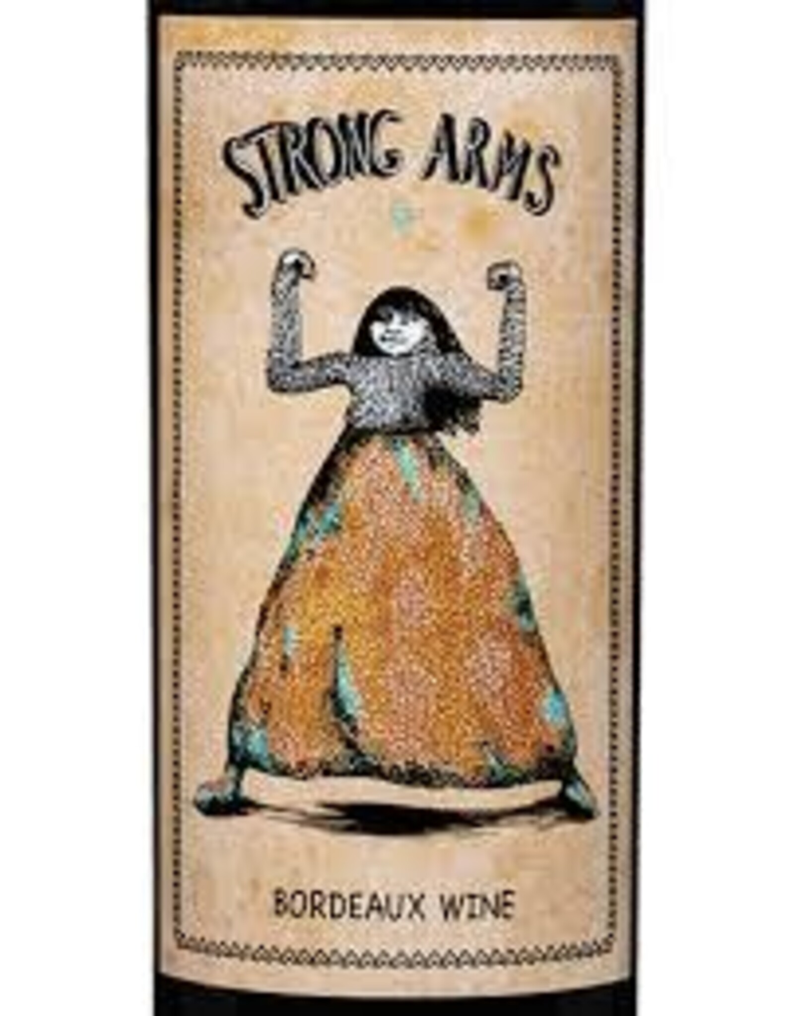 Strong Arms Bordeaux Red