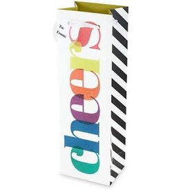 Colorful  Cheers Wine Bag