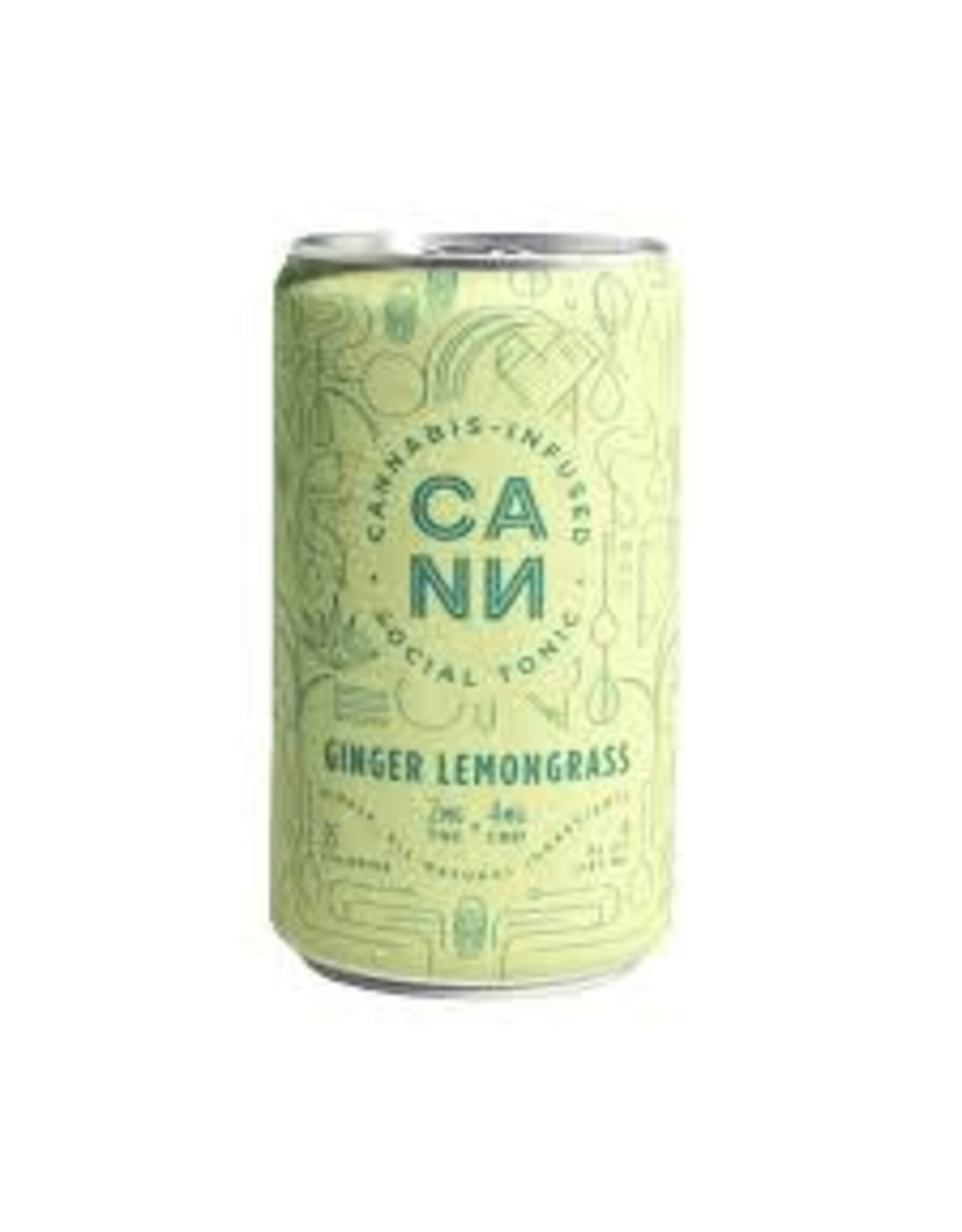 Ginger Lemongrass Social Tonic