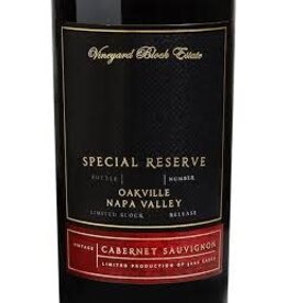 Vineyard Block Estate 631 Special Reserve Yountville Cabernet