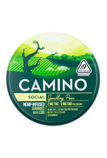 Camino Hemp Gummies Green Sparkling Pear