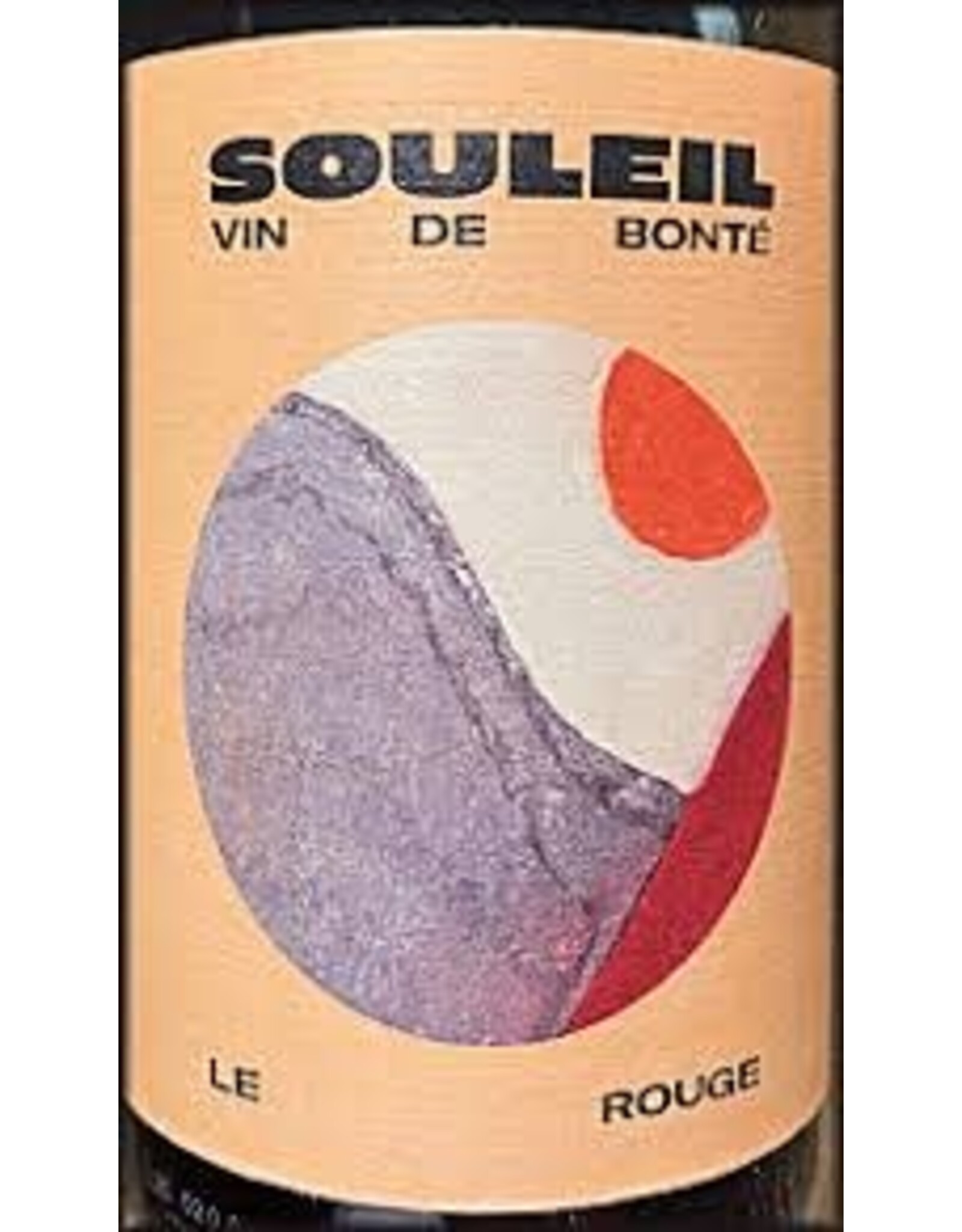 Souleil Vin de Bonte Le Rouge