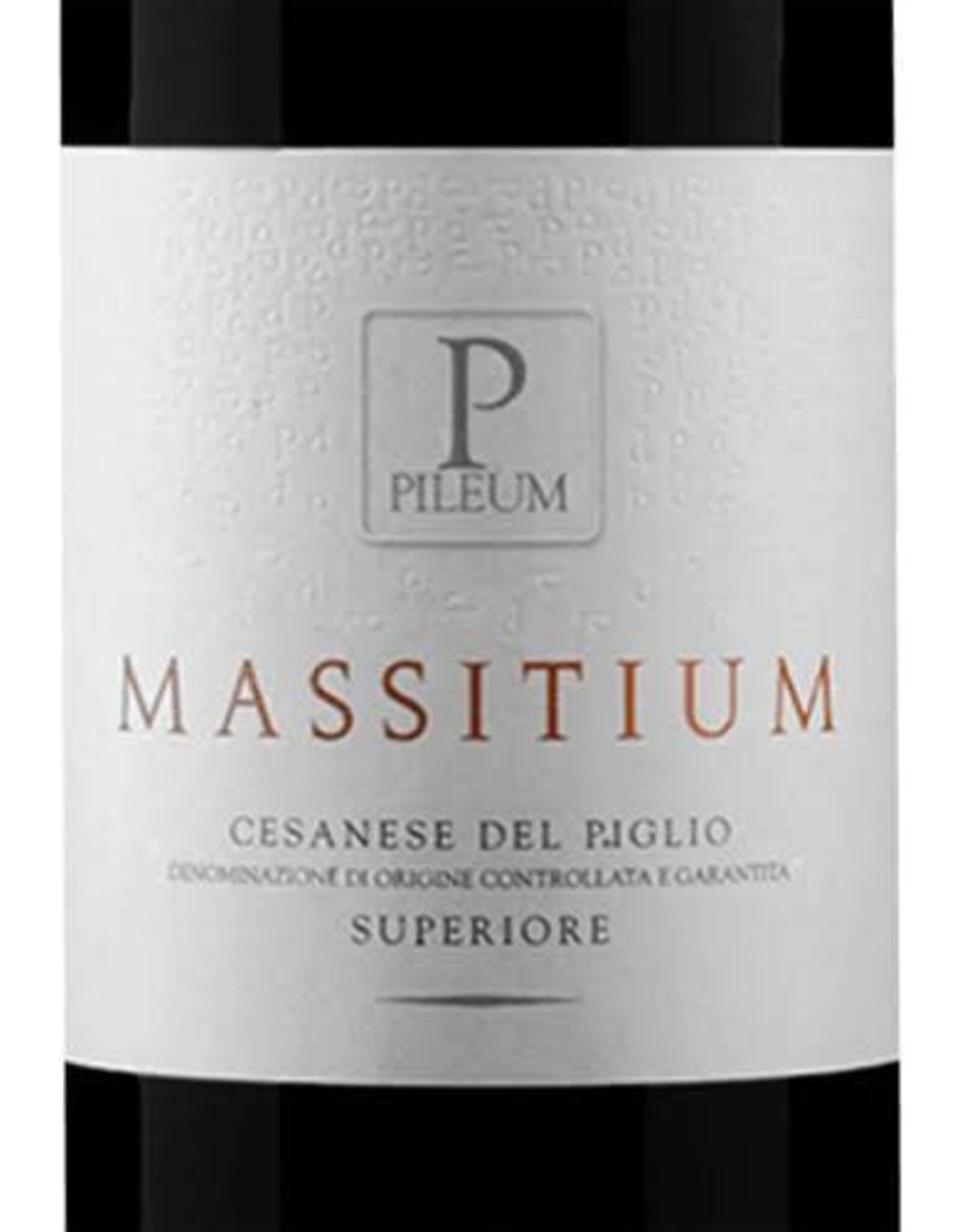 Pileum Massitium Cesanese del Piglo Superiore