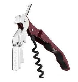 Burgundy Double Hinged Corkscrew