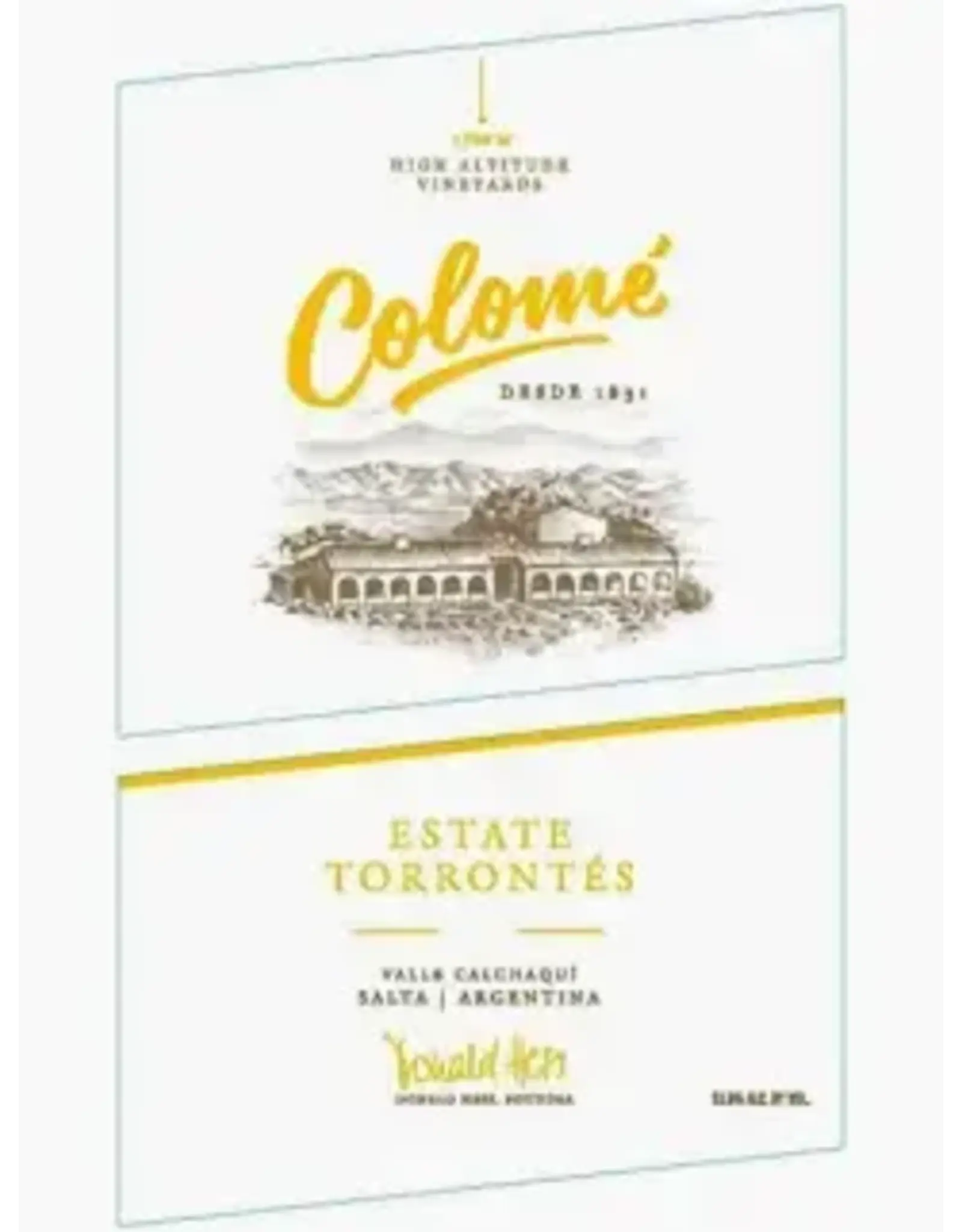 Bodega Colome Torrontes