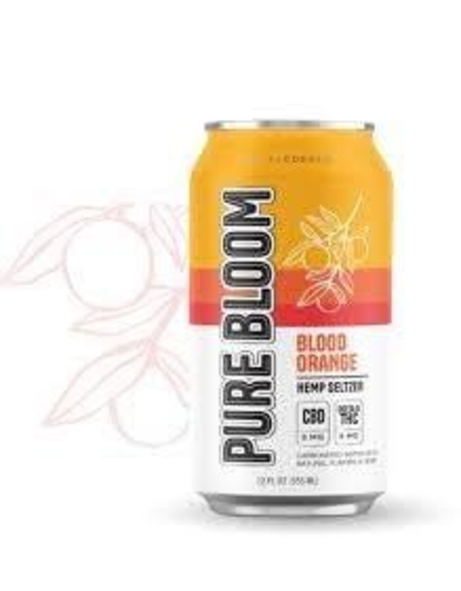 Pure Bloom Blood Orange THC Drink
