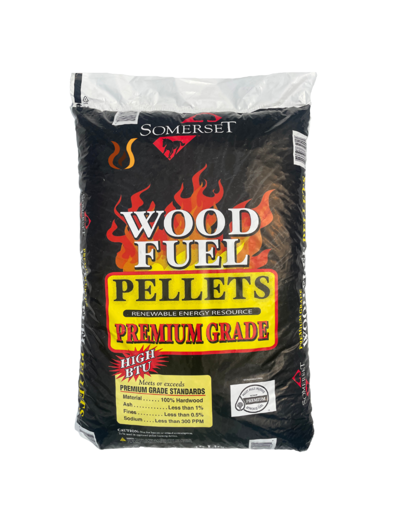 Somerset Hardwood Pellet Fuel – 1 Ton