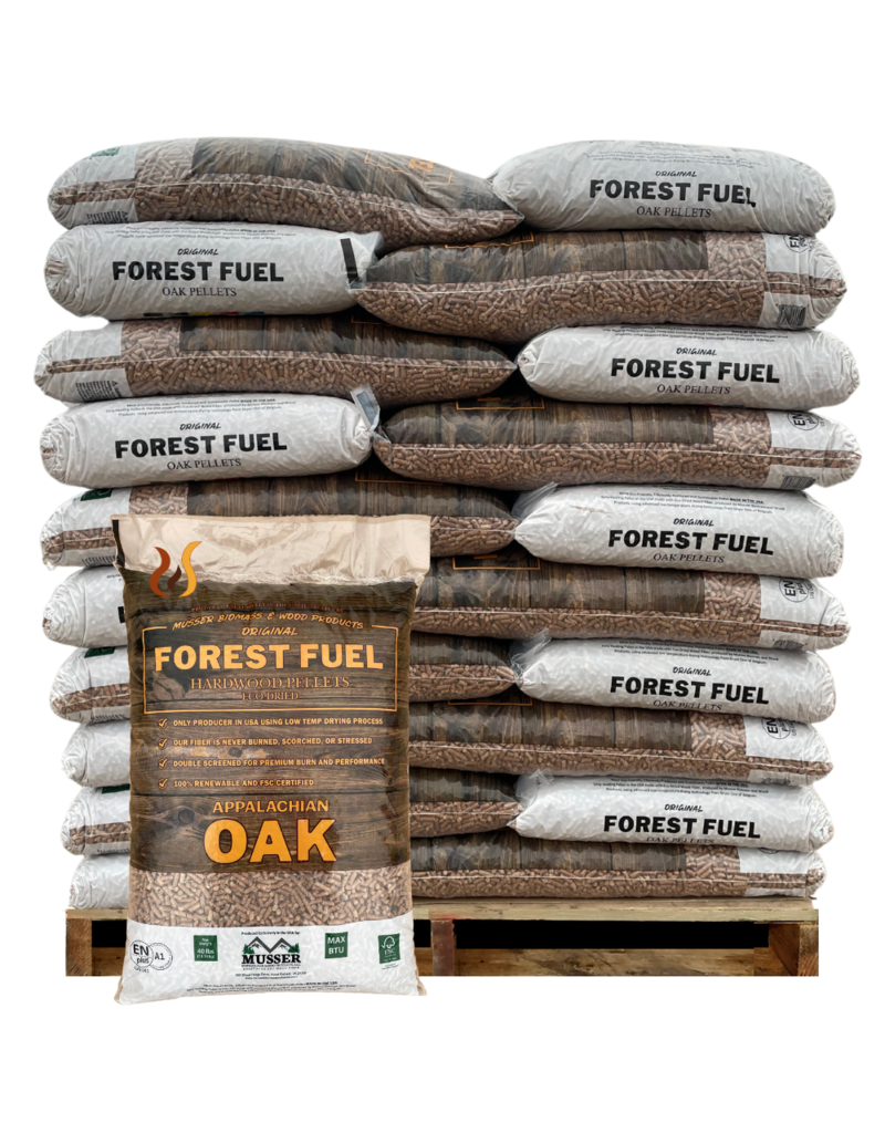 Musser Biomass Forest Fuel Hardwood – 1 Ton