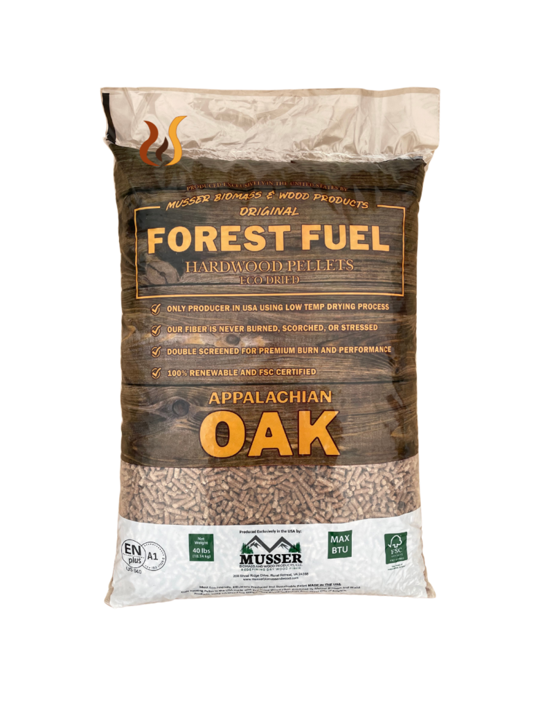 Musser Biomass Forest Fuel Hardwood – 1 Ton