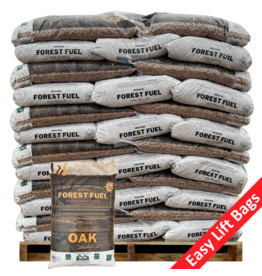 Musser Biomass Forest Fuel Easy Lift Bags - 1 Ton