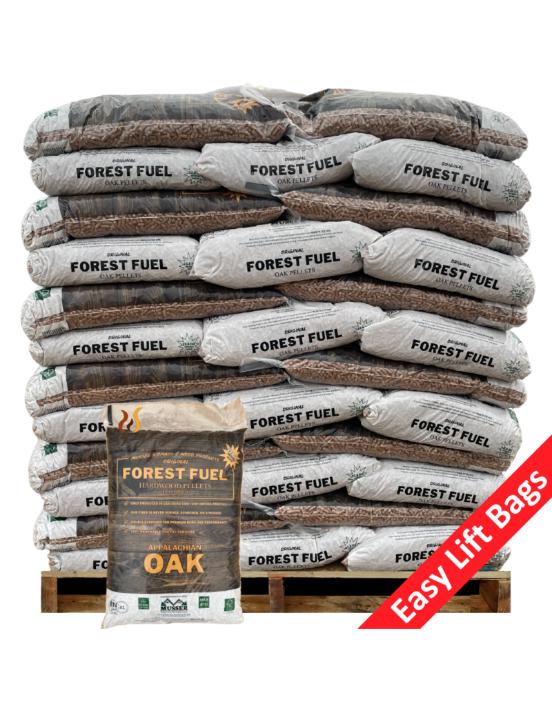 Musser Biomass Forest Fuel Easy Lift Bags - 1 Ton
