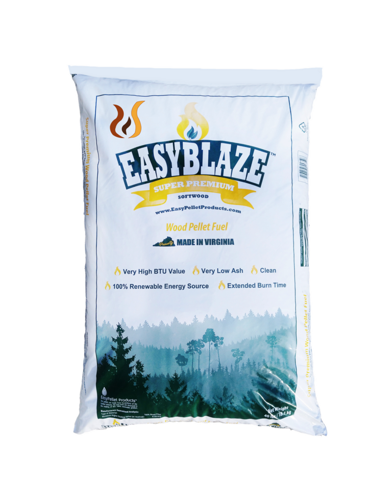 EasyBlaze EasyBlaze Softwood Pellets - 1 Ton