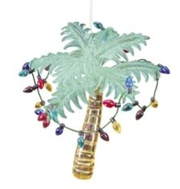 G II Ornaments & Decor OR-013 - Palm Tree w/lights Ornament