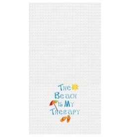 C & F Home Decor TA-103 - Beach Is My Therapy Waffle Towel