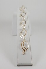 B&R Designs by Nilsson Gold-filled Katrina Bracelet with Pearl #BR50G