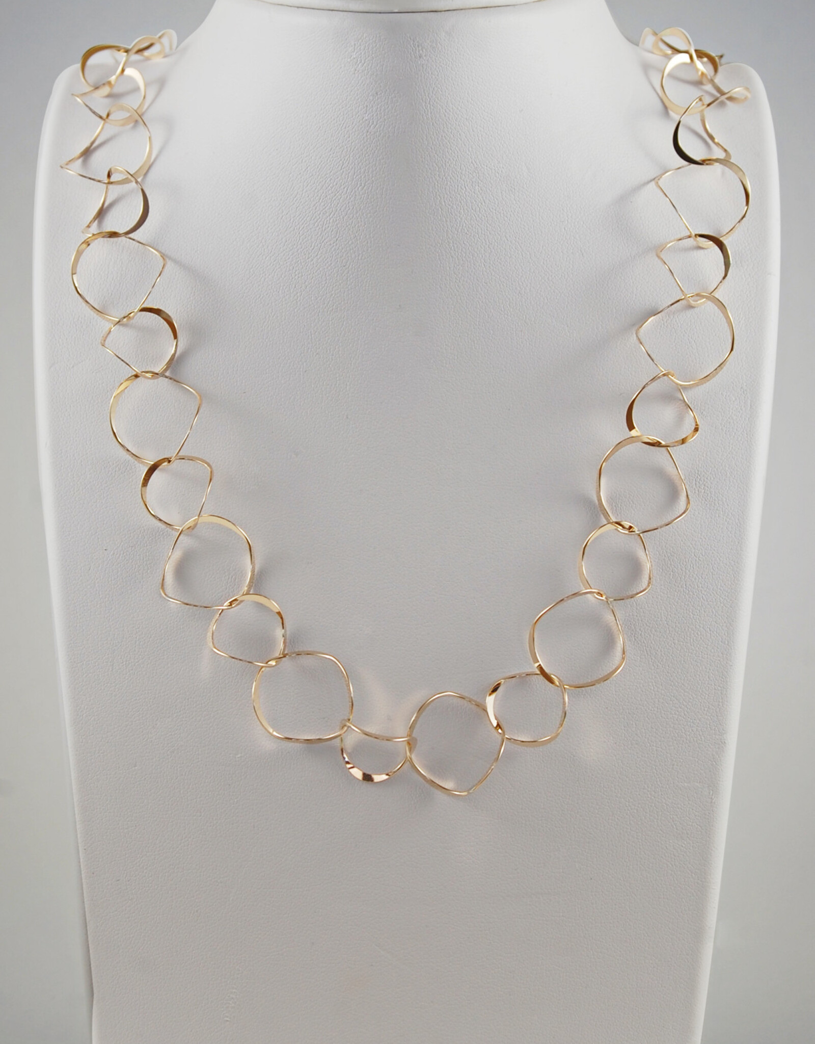 B&R Designs by Nilsson Gold-filled Wobble Necklace #NK4G 18"